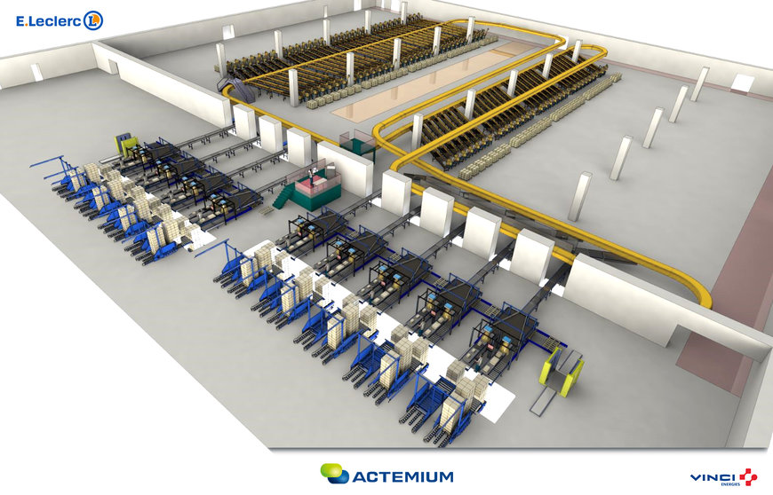 Actemium supports E.Leclerc with an Interroll sorter